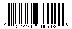 UPC barcode 752454685400
