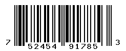 UPC barcode number 752454917853