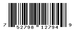 UPC barcode 752798127949