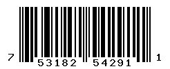 UPC barcode number 753182542911