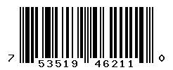 upc 753519462110 barcode image