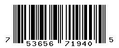 753656719405 barcode