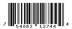 UPC barcode number 754082127444