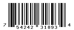 upc 754242318934 barcode image