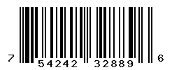 UPC barcode number 754242328896