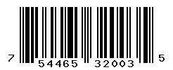 upc 754465320035 barcode image