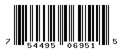 UPC barcode 754495069515