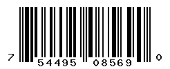 UPC barcode 754495085690