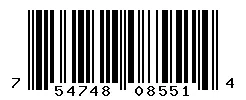 UPC barcode 754748085514