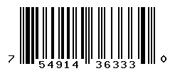 upc 754914363330 barcode image