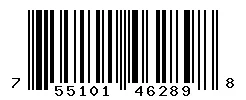 UPC barcode 755101462898