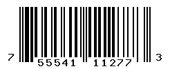 upc 755541112773 barcode image