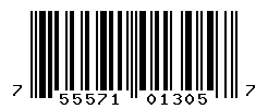 upc 755571013057 barcode image