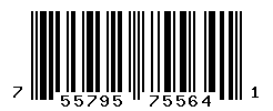 UPC barcode number 755795755641