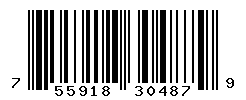 UPC barcode number 755918304879