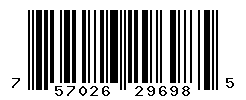 UPC barcode number 757026296985