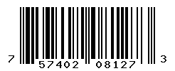 UPC barcode number 757402081273