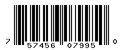 UPC barcode number 757456079950