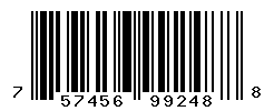 UPC barcode number 757456992488