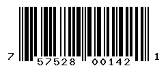 757528001421 barcode