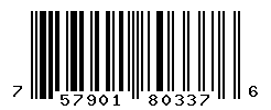 upc 757901803376 barcode image