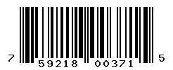UPC barcode number 759218003715