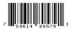 UPC barcode number 759614805791