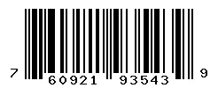 UPC barcode 760921935439