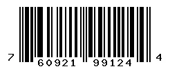 UPC barcode 760921991244