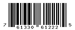 UPC barcode number 761330612225