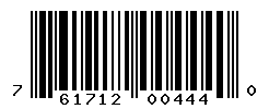 UPC barcode number 761712004440