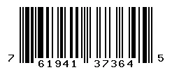 UPC barcode 761941373645