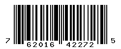 upc 762016422725 barcode image