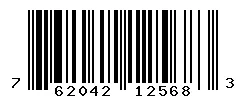 UPC barcode 762042125683
