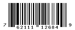 UPC barcode number 762111126849