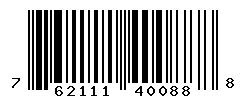 UPC barcode number 762111400888