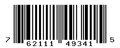 UPC barcode number 762111493415