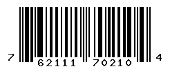 UPC barcode number 762111702104