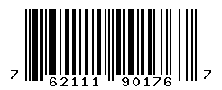 UPC barcode number 762111901767