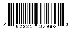 UPC barcode number 7622210379801