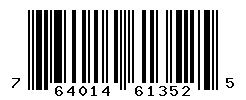 UPC barcode number 764014613525