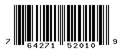 UPC barcode number 764271520109