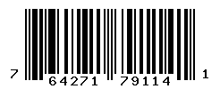 UPC barcode number 764271791141