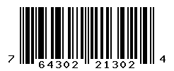 UPC barcode number 764302213024