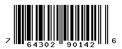 UPC barcode number 764302901426