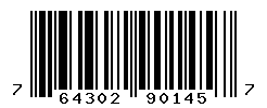 UPC barcode number 764302901457
