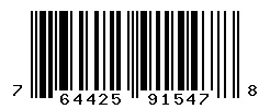 UPC barcode 764425915478