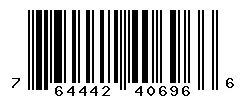 UPC barcode 764442406966
