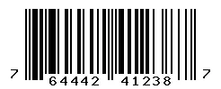 UPC barcode 764442412387