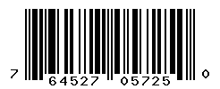 UPC barcode number 764527057250